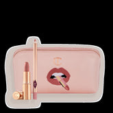 PILLOW TALK LIP KIT & MAKEUP BAG